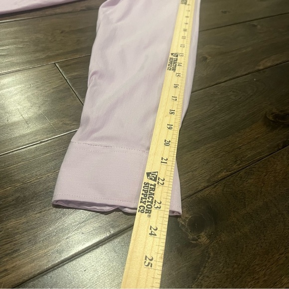 Bonobos Weekday Warrior Dress Shirt‎ Lavender Micro Houndstooth Men’s Size 16/34 - Picture 7 of 8